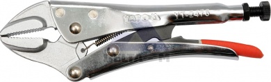 Kleště samosvorné (Grip) 250mm - rovné čelisti - 0-42mm - CrMo