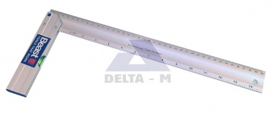 Úhelník 400mm ALU s libelou
