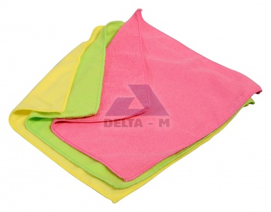 Mycí utěrky MICROFIBER 40x40cm 3ks