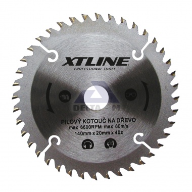 Kotouč pilový 180x30x60z - trapéz