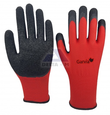 Rukavice zahradní - LATEX red - 9"