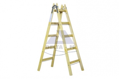 Štafle dřevěné - 5 příčky - L=166,5 cm