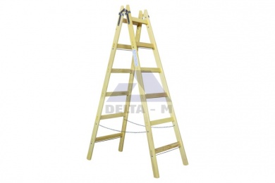 Štafle dřevěné - 8 příčky - L=256,5 cm