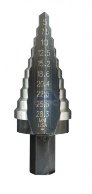 Vrták stupňovitý PG29M 5-28,3mm HSS