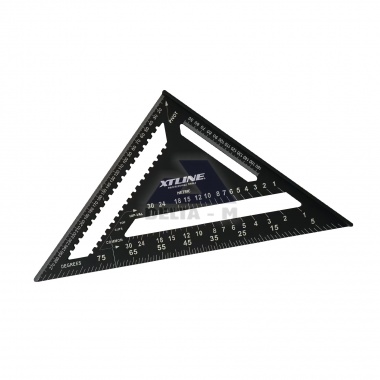 Trojúhelník ALU multifunkční 300mm - černý Trojúhelník ALU multifunkční 300mm - černý
