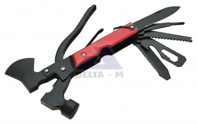 Nůž kapesní MULTI HAMMER - 18cm - černý