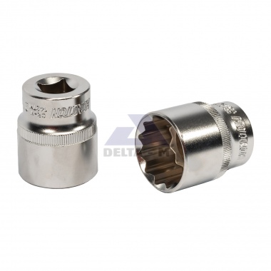 Hlavice 1/2" - 34mm CrV - dvanáctihranná