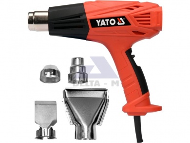 Pistole opalovací 2000W - 450/600°C + příslušenství