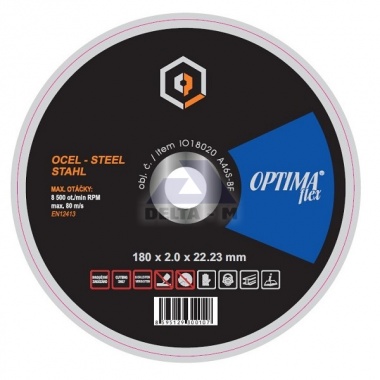 Kotouč řezný na kov 180x2 FLEX