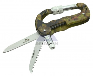 Nůž multifunkční - karabina KAMU 3v1 Nůž multifunkční - karabina KAMU 3v1