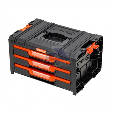 Kufr plastový s organizérem - Drawer 3 ToolBox 2.0 - QBRICK PRO - 450x310x244mm