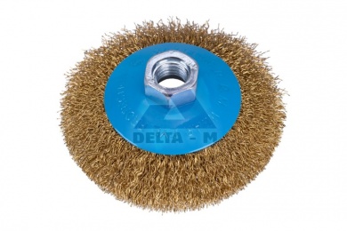 Kartáč miskový 100mm - pomosazený - M14 Kartáč miskový 100mm - pomosazený - M14