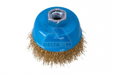 Kartáč hrnkový 75mm - pomosazený - M14