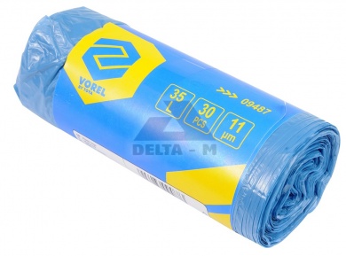 Pytel na odpad - 35L - 11um - 48x57mm - 30ks