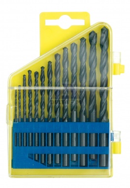 Vrtáky sada HSS - 13ks - 1,5-6,5mm - plastová krabička