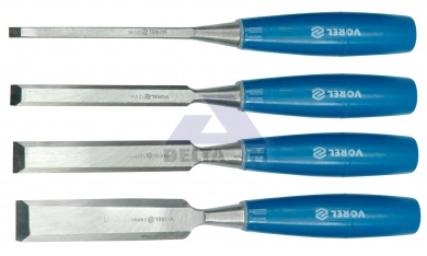 Dláta 4ks - 6-24mm - plastová rukojeť