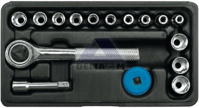Gola sada 1/4" - 16ks - 4-13mm