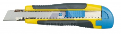 Nůž ulamovací 18mm pogumovaný - kovový vodič