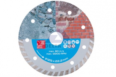 Kotouč diamantový 125mm turbo DIA