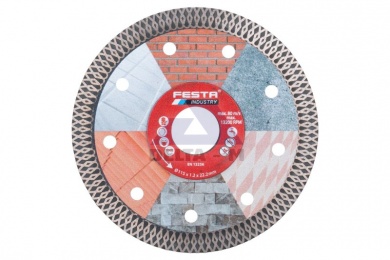 Kotouč diamantový 115mm plný INDUSTRY