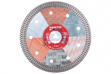 Kotouč diamantový 125mm plný INDUSTRY