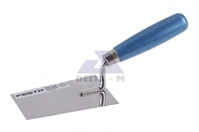 Lžíce zednická 120x80mm NEREZ dřevěná ručka