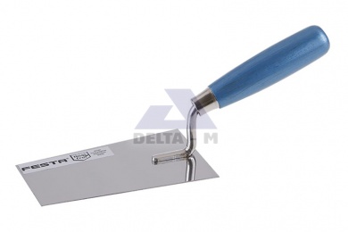 Lžíce zednická 140x80mm NEREZ dřevěná ručka