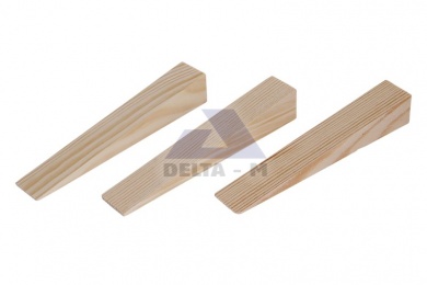 Klínky montážní 150x25x25-1mm 8ks dřevěné