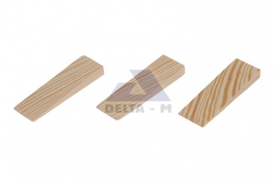 Klínky montážní 80x25x10-3mm 20ks dřevěné