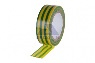 Páska izolační 19mmx10m PVC žluto/zelená