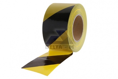 Páska výstražná 250m černo žlutá