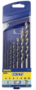 Vrtáky Cordless MULTI 4-12mm 7ks v plastové krabičce