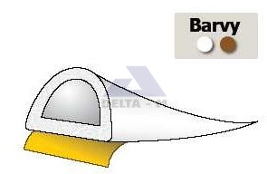 D 100m 9x8mm hnědé D 100m 9x8mm hnědé