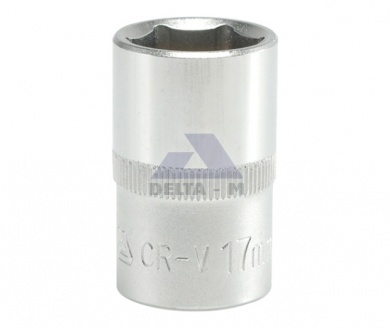 Hlavice 1/2" 17mm CrV