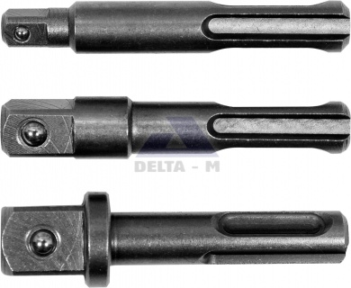 Adaptéry SDS+ na 1/4"-3/8"-1/2" 65mm