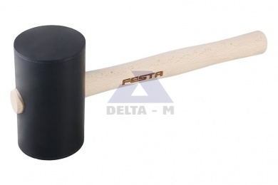 Palice gumová 95mm - 2000g - dřevěná rukojeť