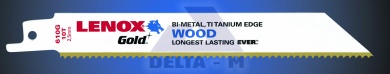 Plátek pilový 610G - 150mm GOLD na dřevo a kov 10TPI - 5ks