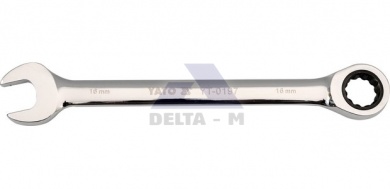 Klíč očkoplochý ráčnový 11mm CrV