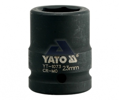 Hlavice rázová 3/4" - 23mm černá IMPACT