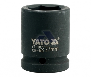 Hlavice rázová 3/4" - 27mm černá IMPACT