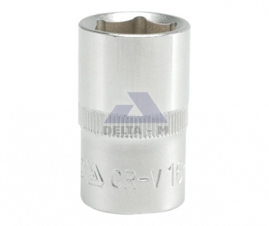 Hlavice 1/2" 16mm CrV