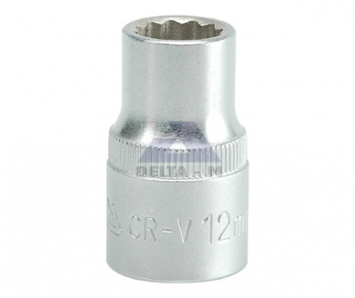 Hlavice 1/2" 12mm 12tihran