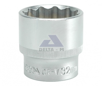 Hlavice 1/2" 32mm 12tihran CrV