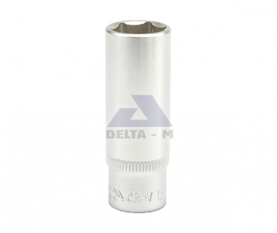 Hlavice 1/4" 13mm prodloužená 50mm CrV