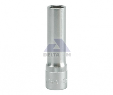 Hlavice 3/8" 10mm prodloužená 63mm CrV