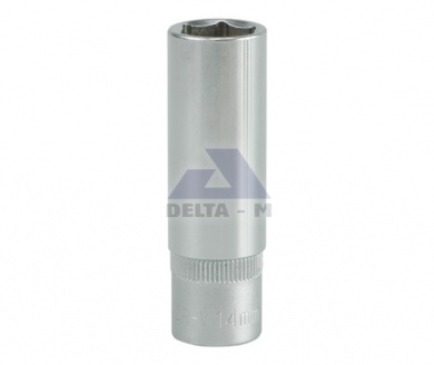 Hlavice 3/8" 14mm prodloužená 63mm CrV