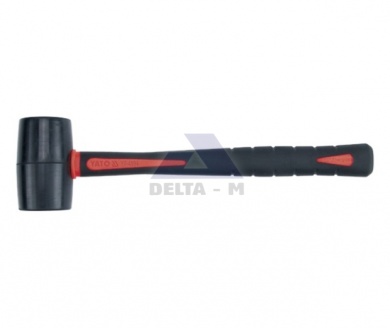 Palice gumová 50mm - 440g - plastová rukojeť