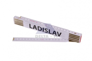 Skládací 2m LADISLAV - bílý dřevěný