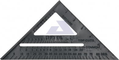 Trojúhelník PVC 18x18x26cm 90-45st.