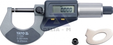 Mikrometr digitální 0-25/0,01mm
